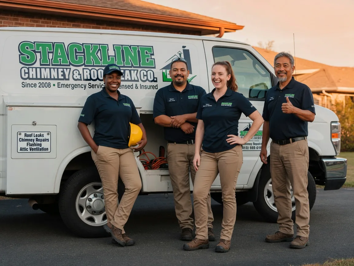 Chimney flashing repair company in Kinsman, OH